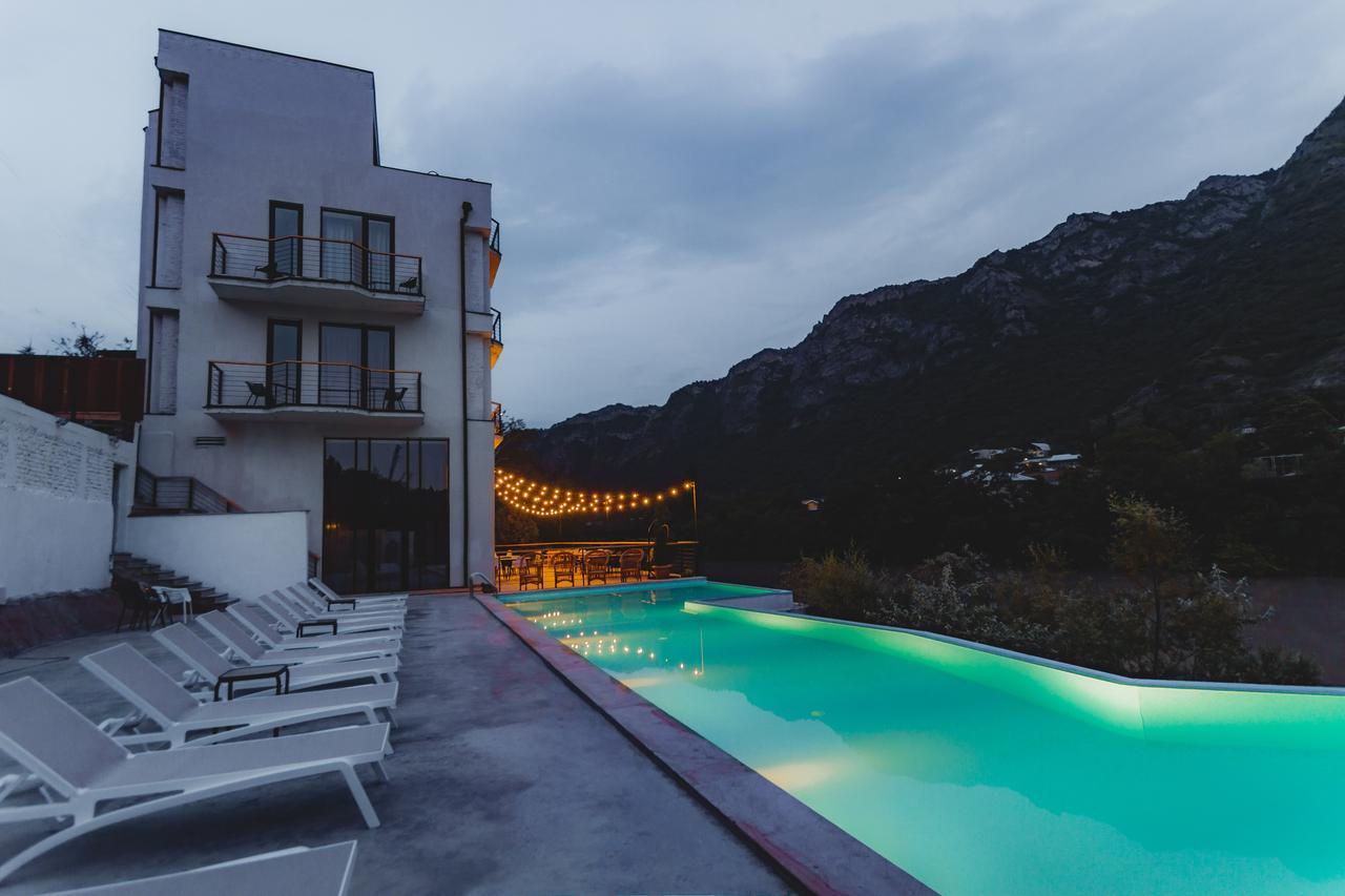 Hotel The Balcony Mtsʼkhetʼa Exterior foto